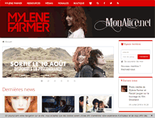 Tablet Screenshot of monalice.net